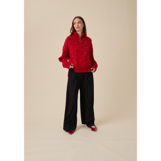 S10962 Flashpoint Zip Sweater in Sirdar Embers DK