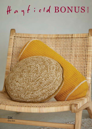 S10256 Crochet Cushions in Hayfield Bonus DK