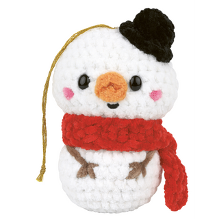 Sven the Snowman Amigurumi Crochet Decoration Kit