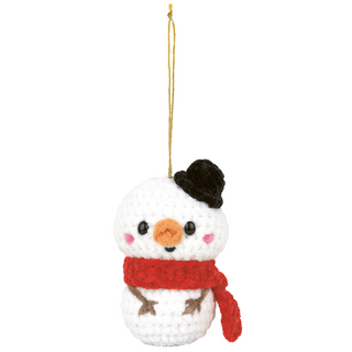 Sven the Snowman Amigurumi Crochet Decoration Kit