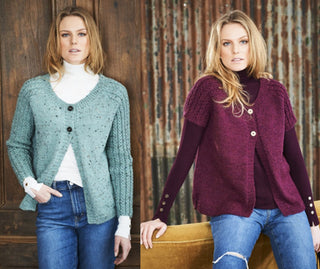 St9656 Ladies Cardigans in Stylecraft Life DK