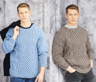 St9659 Men's Sweaters in Stylecraft Special Aran with Wool