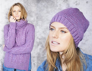 St9661 Ladies Sweater, Snood & Hat in Stylecraft Special Aran with Wool