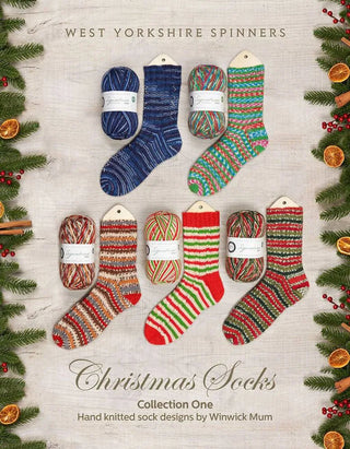 West Yorkshire Spinners - Christmas Socks Collection One