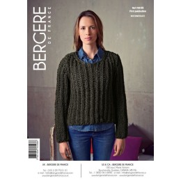 Bergere de France Jumper for Women in Magic Plus Leaflet 08