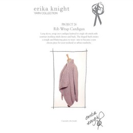 Erika Knight Rib Wrap Cardigan