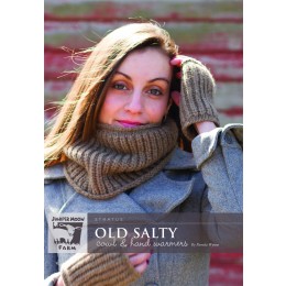 J43-03 Old Salty Cowl and Hand Warmers in Stratus