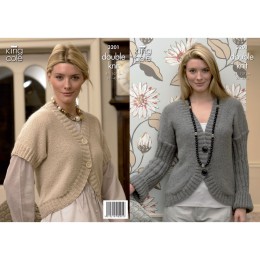 KC3201 Women's Cardigan and Bolero in DK