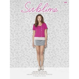 SU699 The Second Sublime Worsted Design Book, 17 designs for women