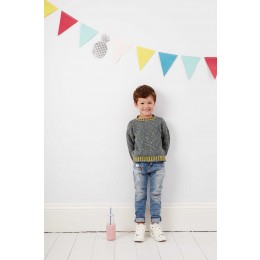 CB043 Children's Jumper in Conway and Bliss Lolli
